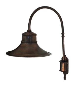 METAL HAT PLAIN BEND WALL BRACKET
