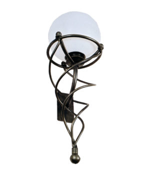 BASKET WALL BRACKET WITH POLY SPHERE