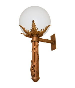 HAYFERN SHORT WALL BRACKET WITH POLY SPHERE