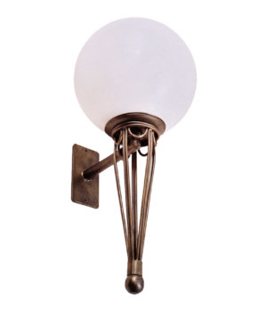 CONE WALL LIGHT WITH POLY SPHERE